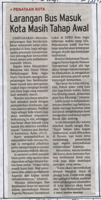 Kliping jogja terbaru