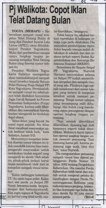 Kliping jogja terbaru