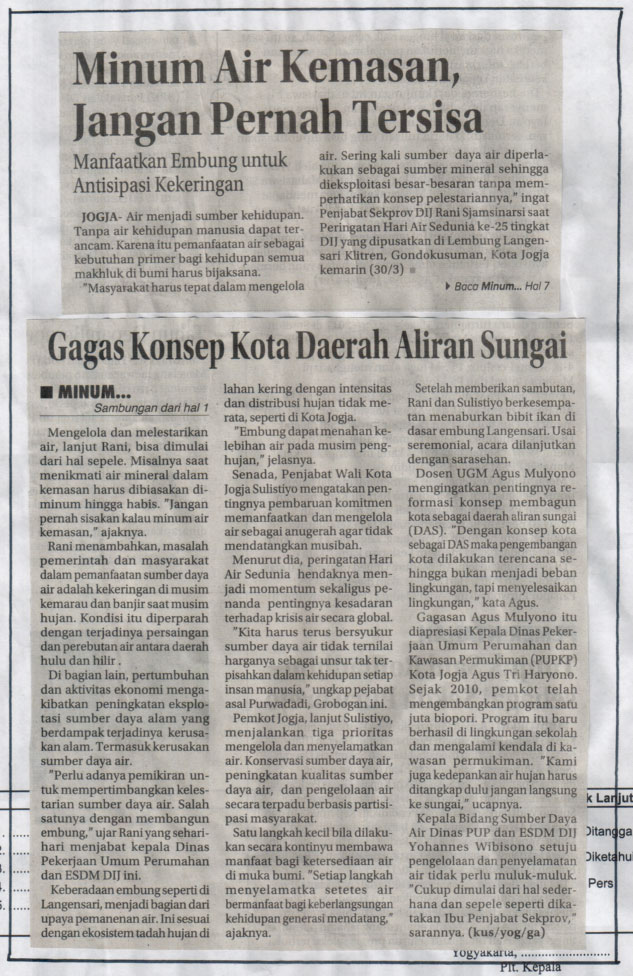 Kliping jogja terbaru