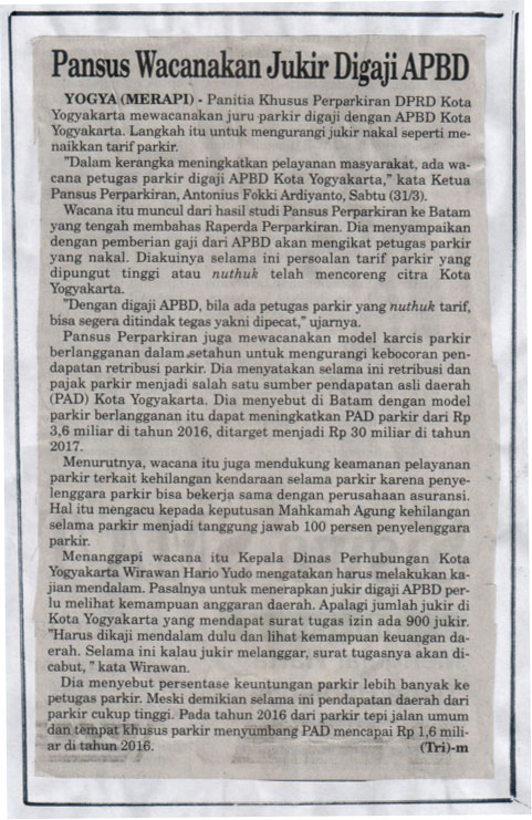 Kliping jogja terbaru