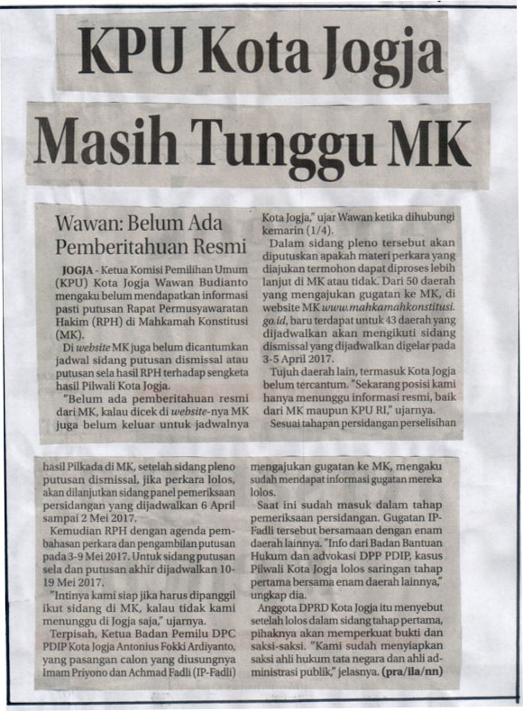 Kliping jogja terbaru