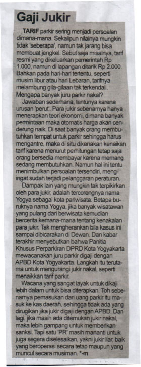 Kliping jogja terbaru