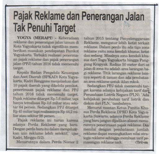 Kliping jogja terbaru