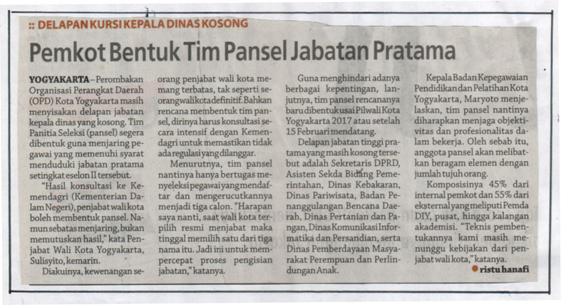 Kliping jogja terbaru
