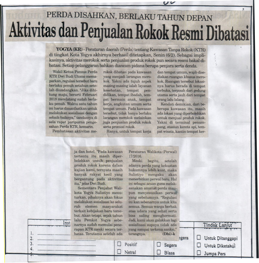 Kliping jogja terbaru