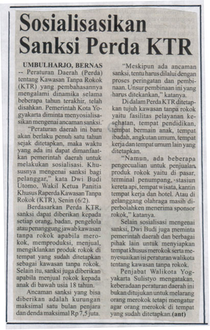 Kliping jogja terbaru