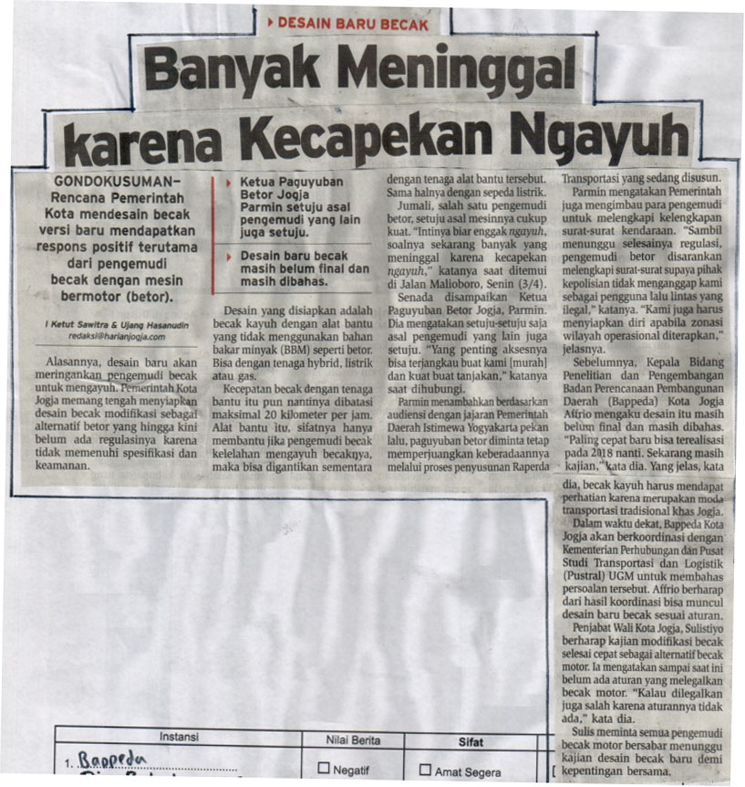Kliping jogja terbaru