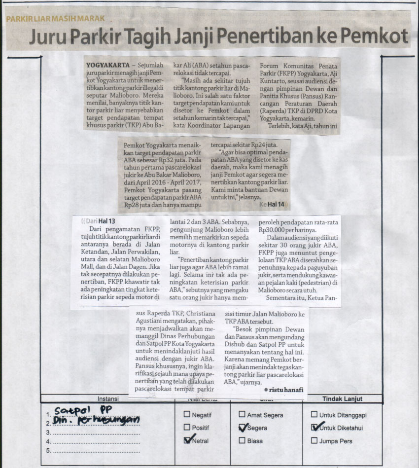 Kliping jogja terbaru