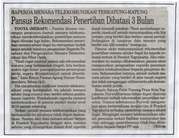 Kliping jogja terbaru