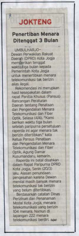 Kliping jogja terbaru