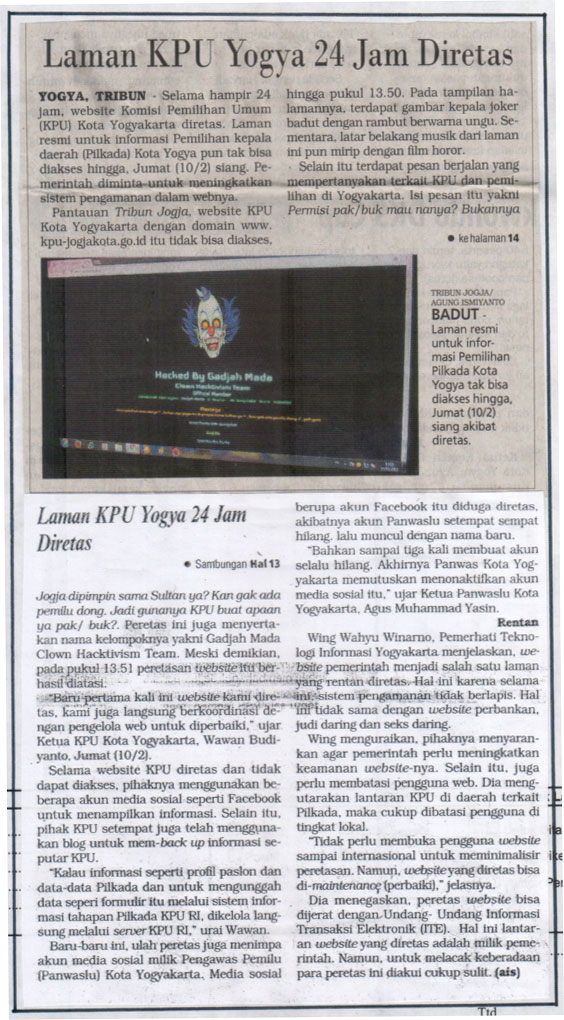 Kliping jogja terbaru