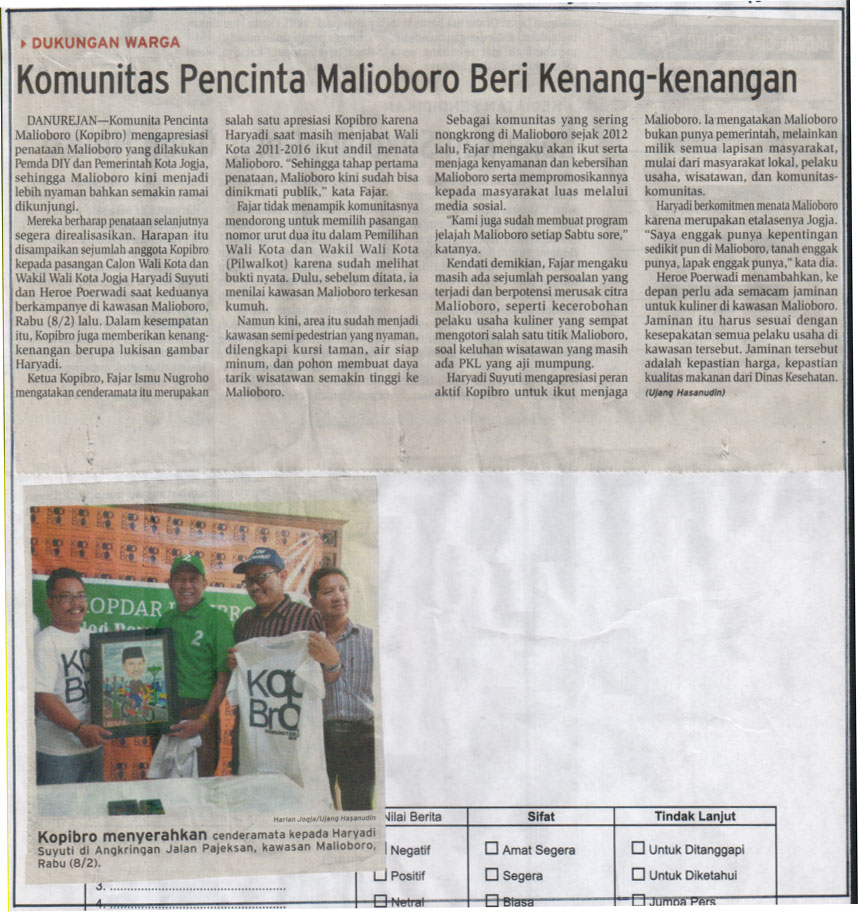 Kliping jogja terbaru