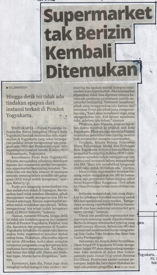 Kliping jogja terbaru