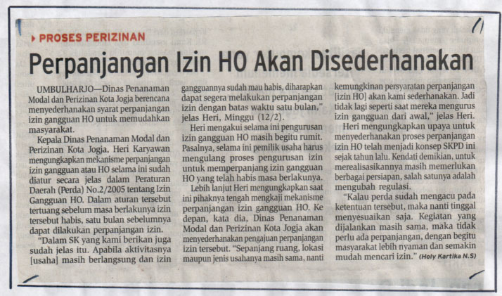 Kliping jogja terbaru