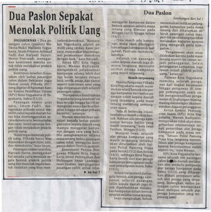 Kliping jogja terbaru