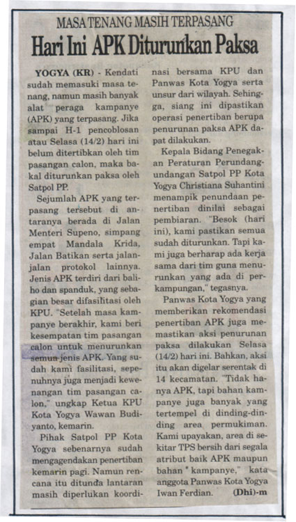 Kliping jogja terbaru