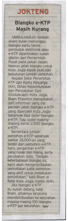 Kliping jogja terbaru
