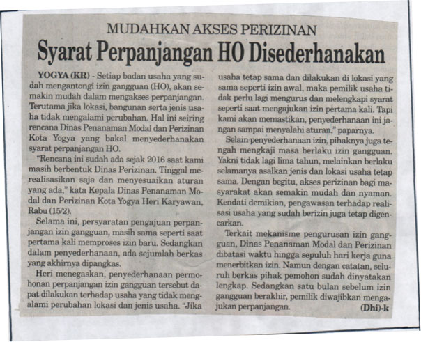 Kliping jogja terbaru