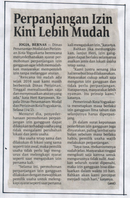 Kliping jogja terbaru