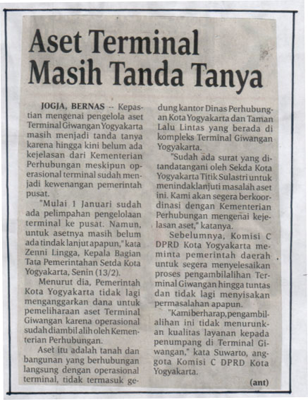Kliping jogja terbaru