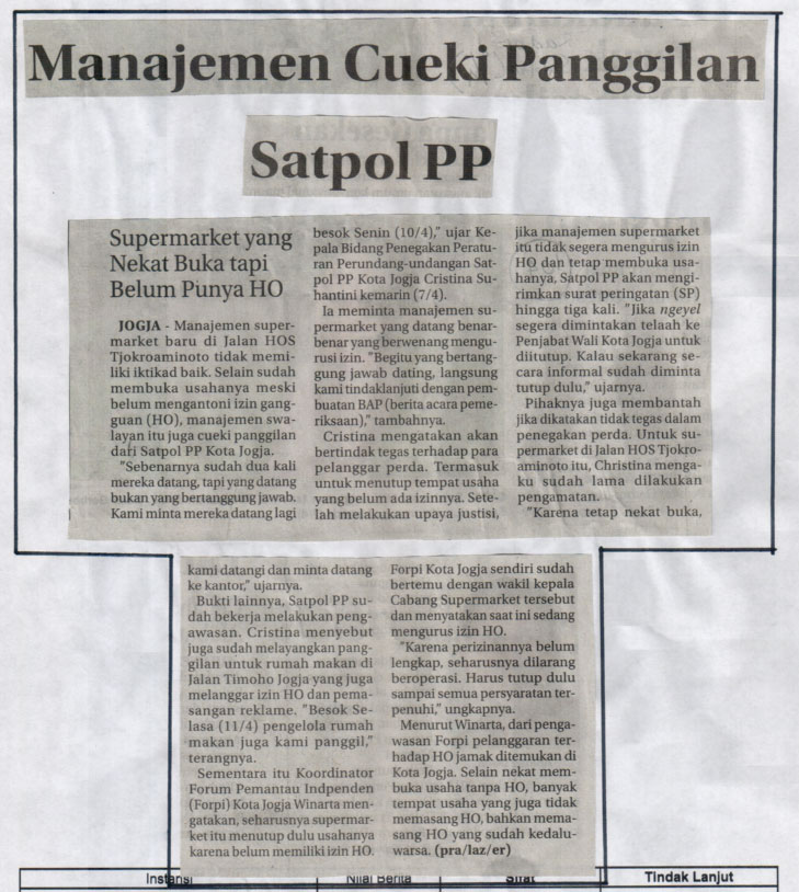 Kliping jogja terbaru