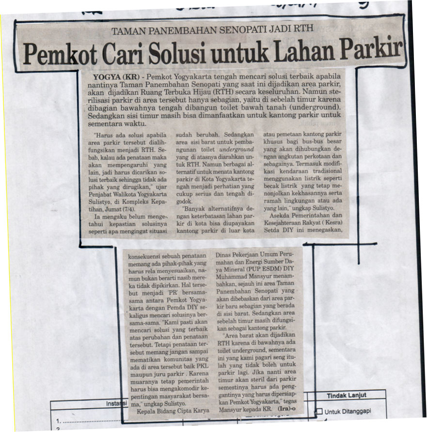 Kliping jogja terbaru