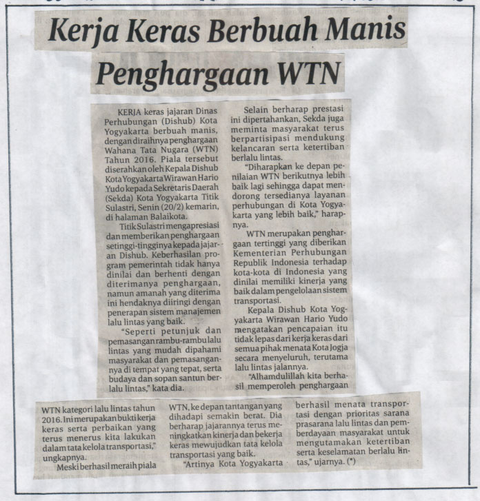 Kliping jogja terbaru