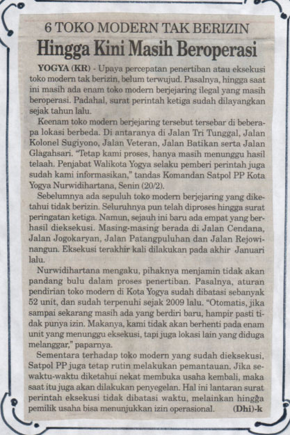 Kliping jogja terbaru