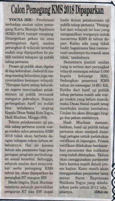 Kliping jogja terbaru