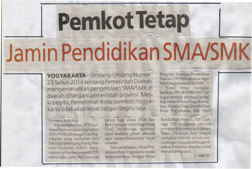 Kliping jogja terbaru