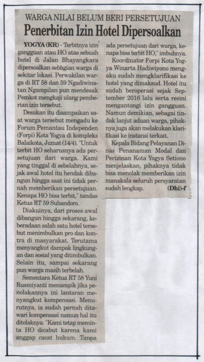 Kliping jogja terbaru