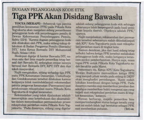 Kliping jogja terbaru