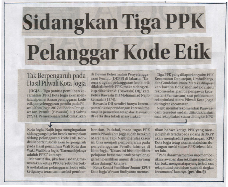 Kliping jogja terbaru