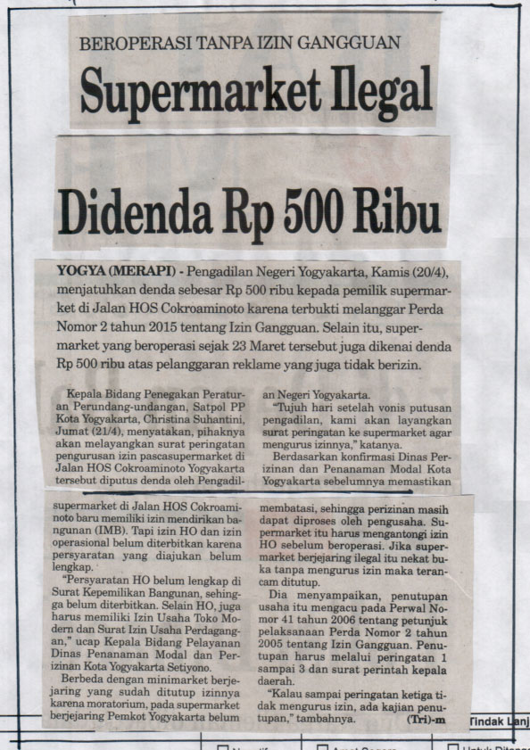 Kliping jogja terbaru