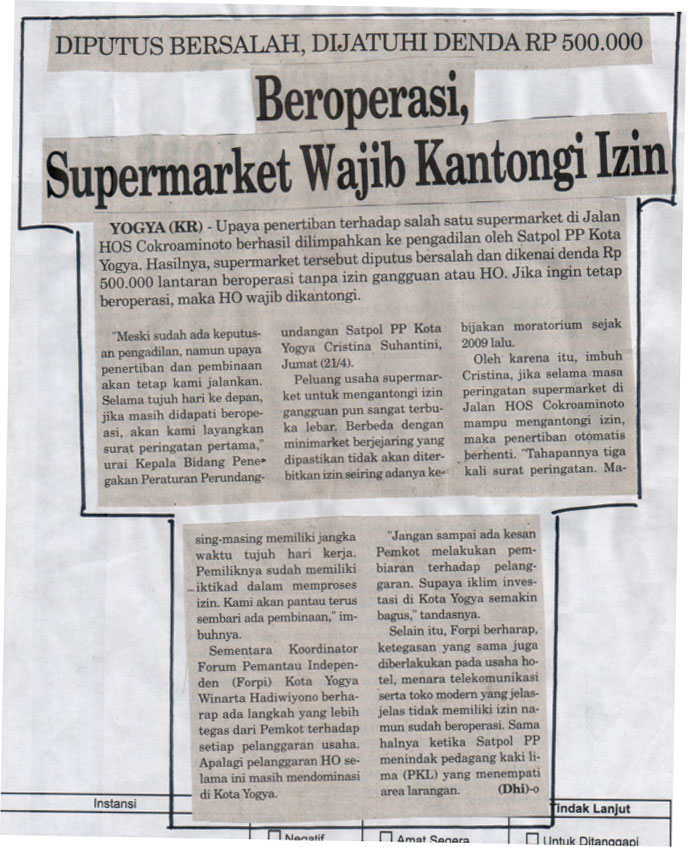 Kliping jogja terbaru
