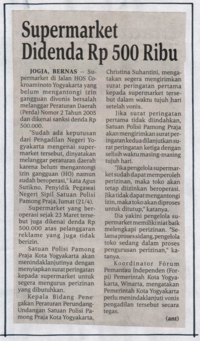 Kliping jogja terbaru