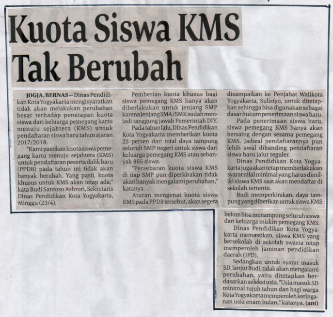Kliping jogja terbaru