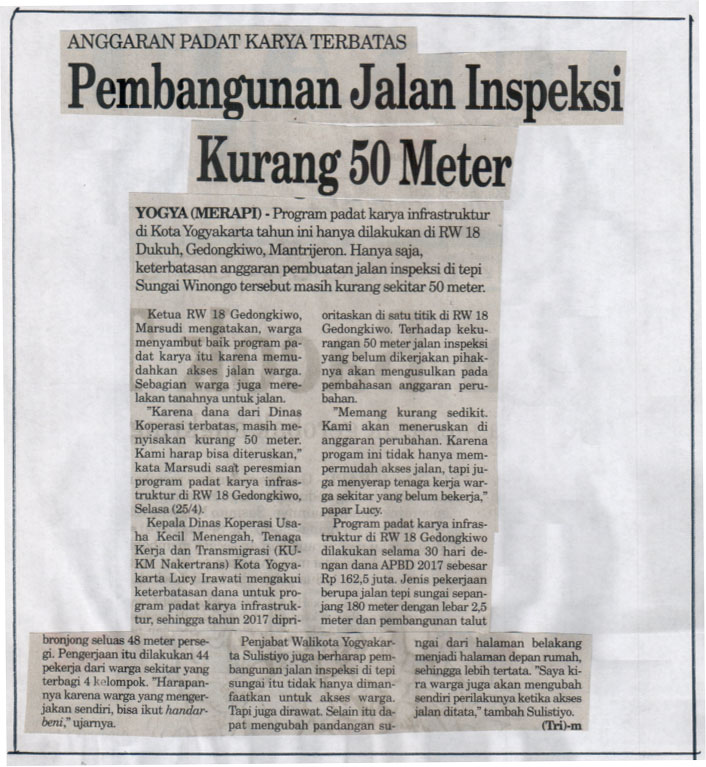 Kliping jogja terbaru