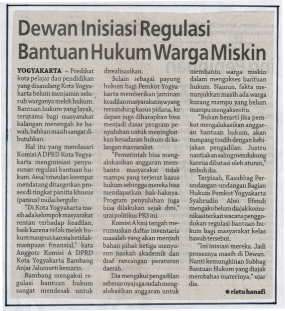 Kliping jogja terbaru