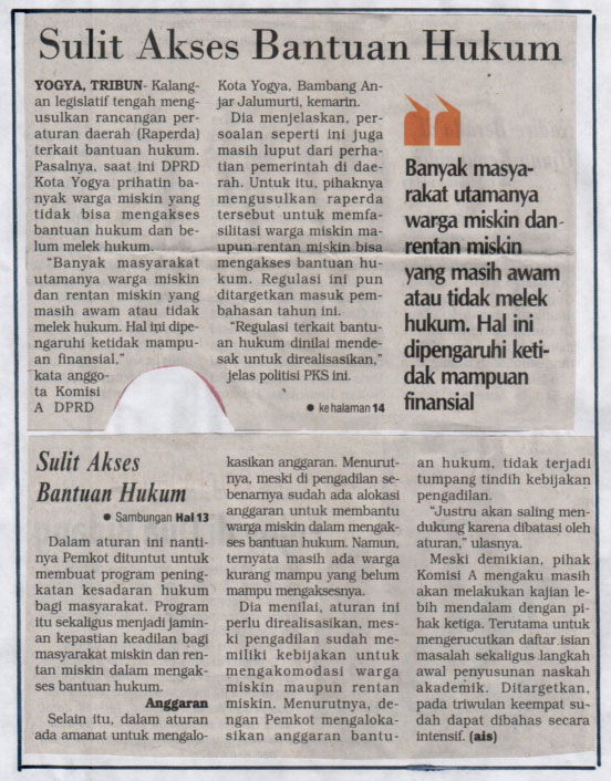 Kliping jogja terbaru