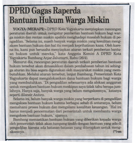 Kliping jogja terbaru