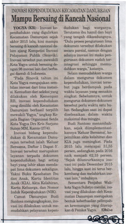 Kliping jogja terbaru