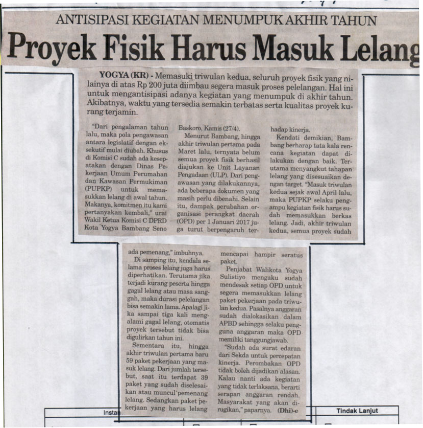 Kliping jogja terbaru