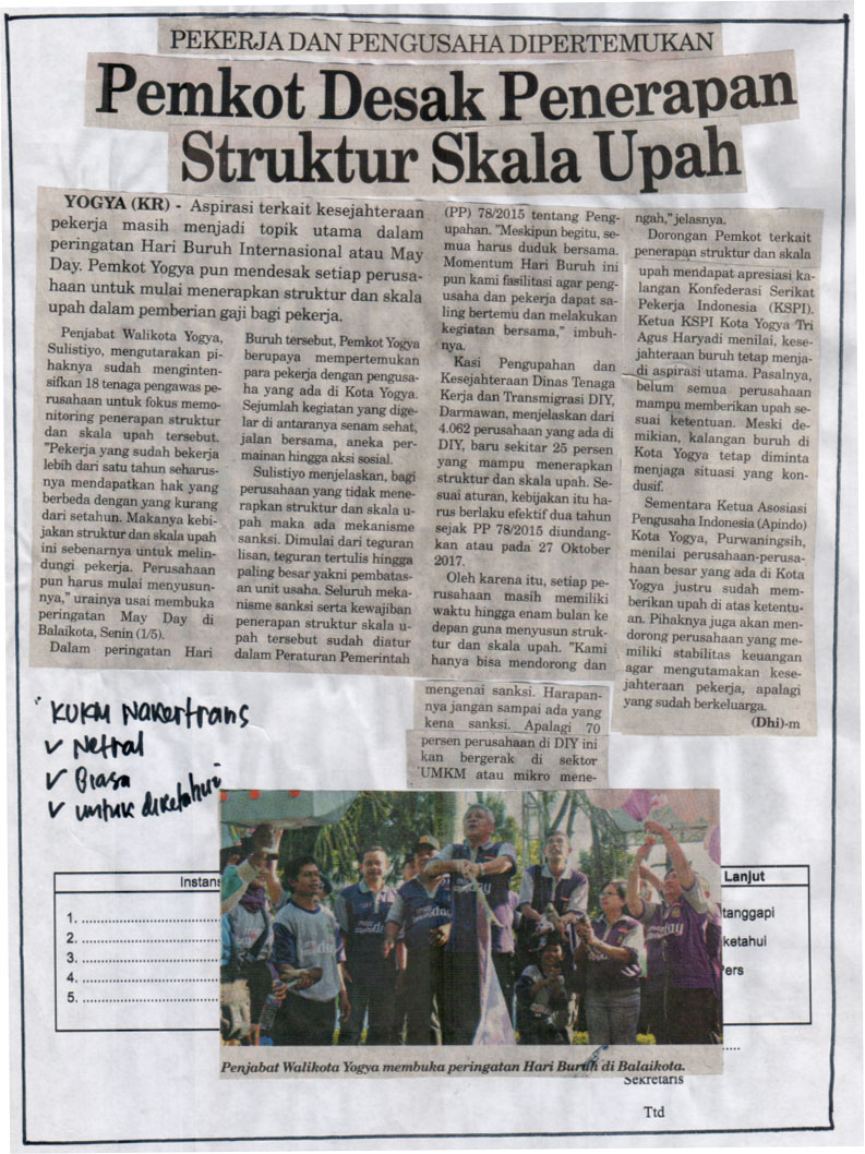 Kliping jogja terbaru