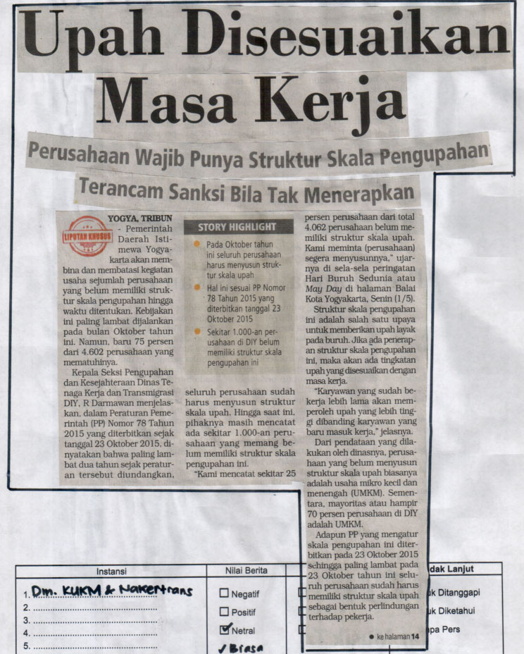 Kliping jogja terbaru