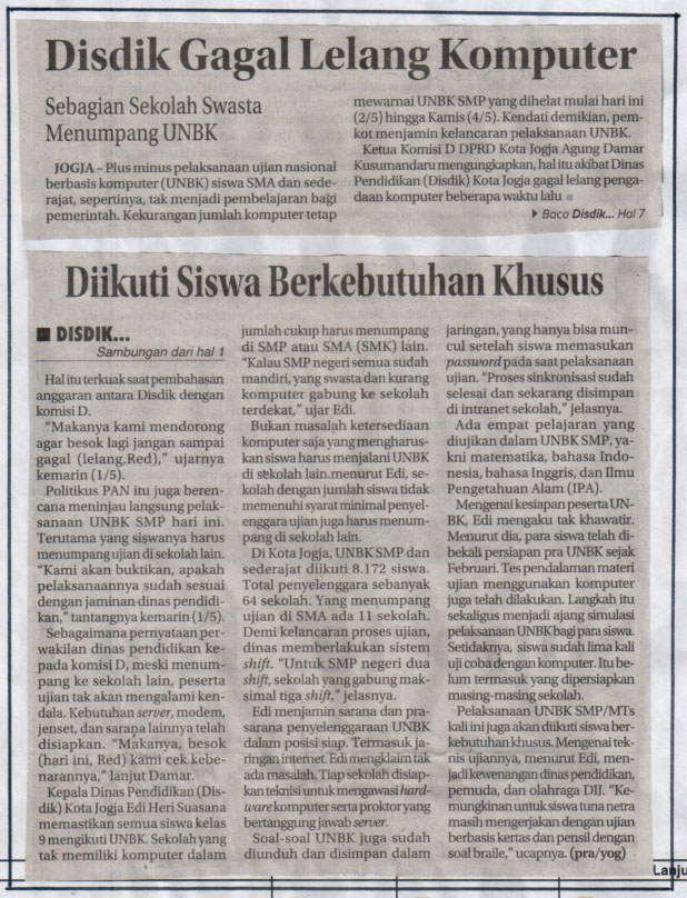 Kliping jogja terbaru