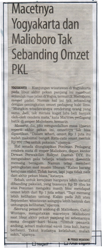 Kliping jogja terbaru