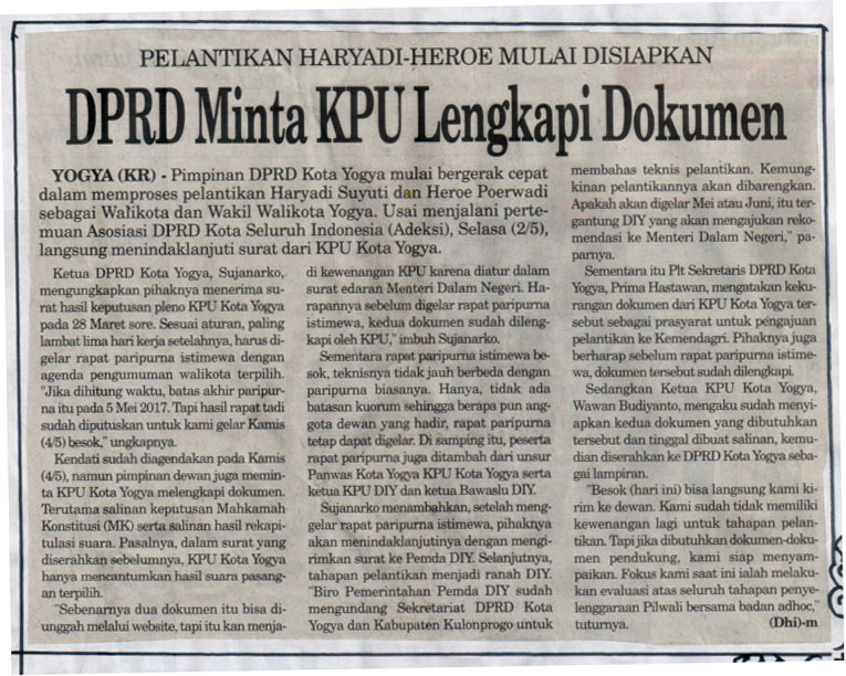 Kliping jogja terbaru