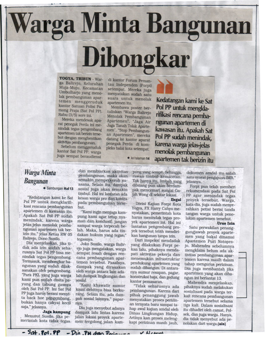 Kliping jogja terbaru
