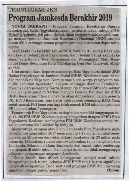 Kliping jogja terbaru